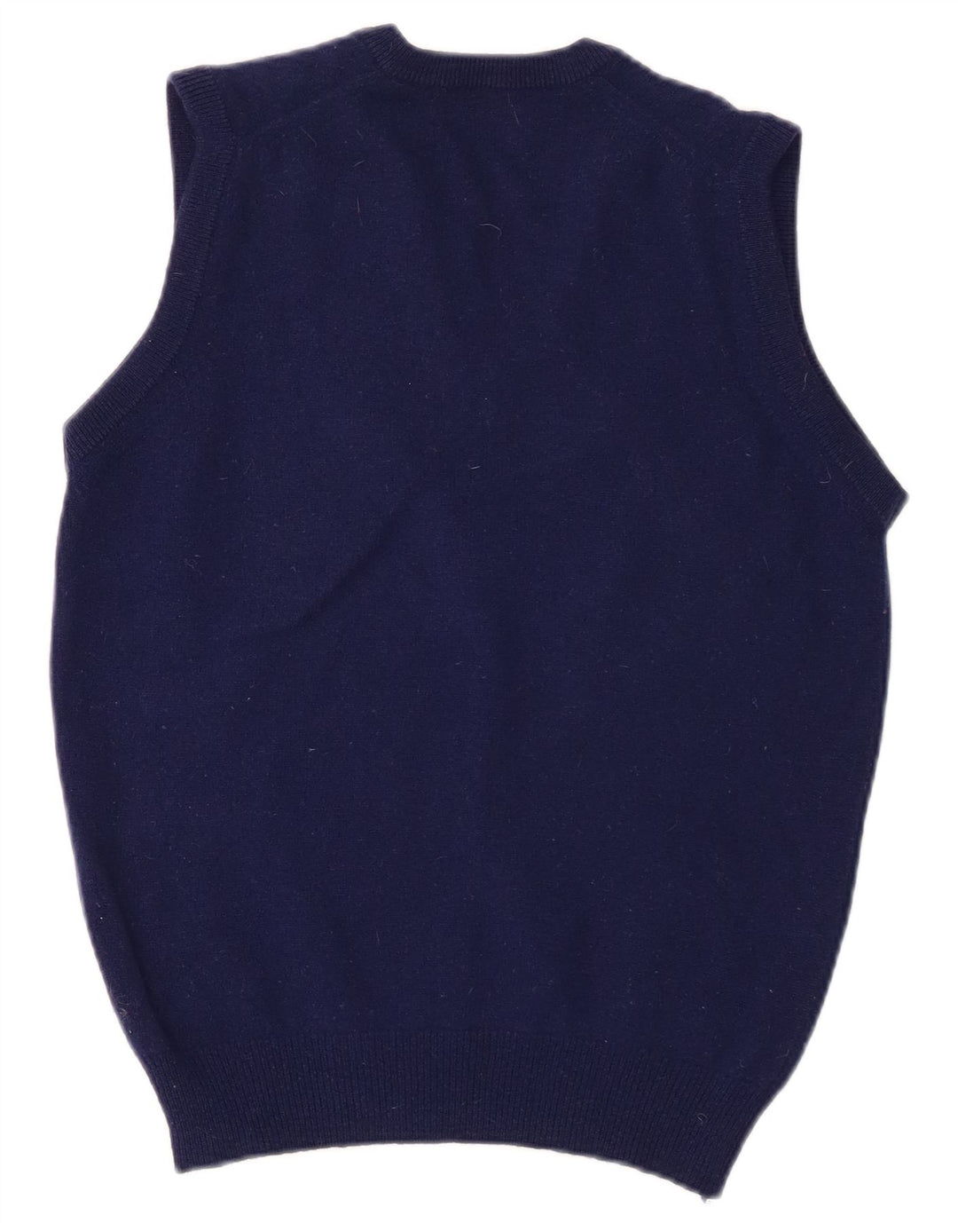 Lyle & Scott Vestă bărbați Tank Top Mic bleumarin Lână de miel