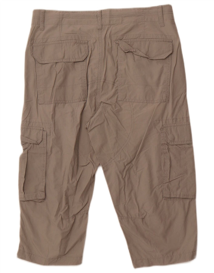 Bermude pentru bărbați CALVIN KLEIN Cargo W32 Bumbac Gri mediu