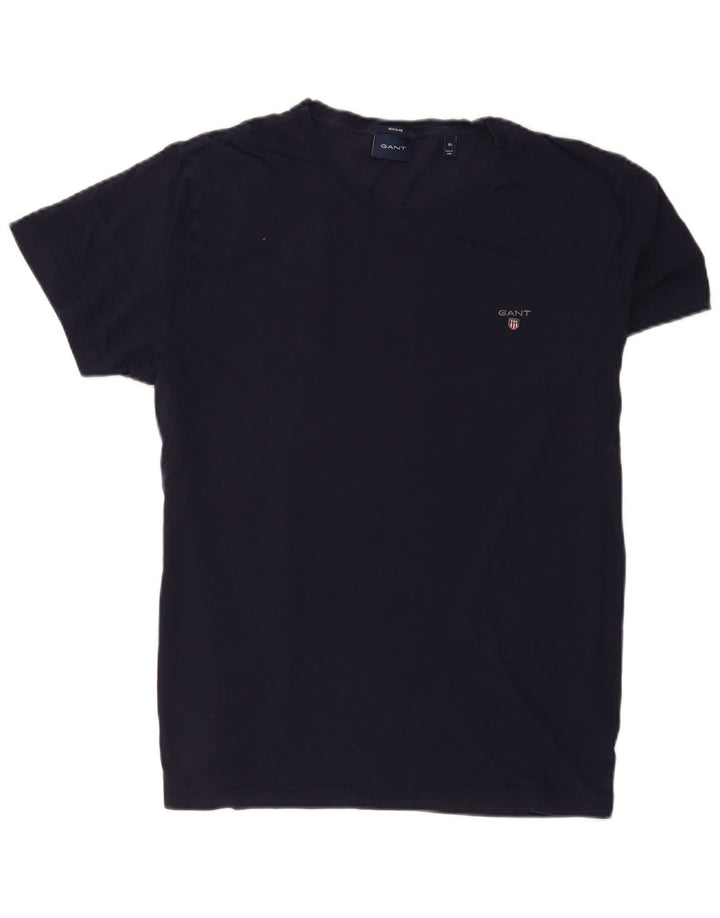 Gant Bărbați Regular Tricou Top XL Bleumarin Bumbac