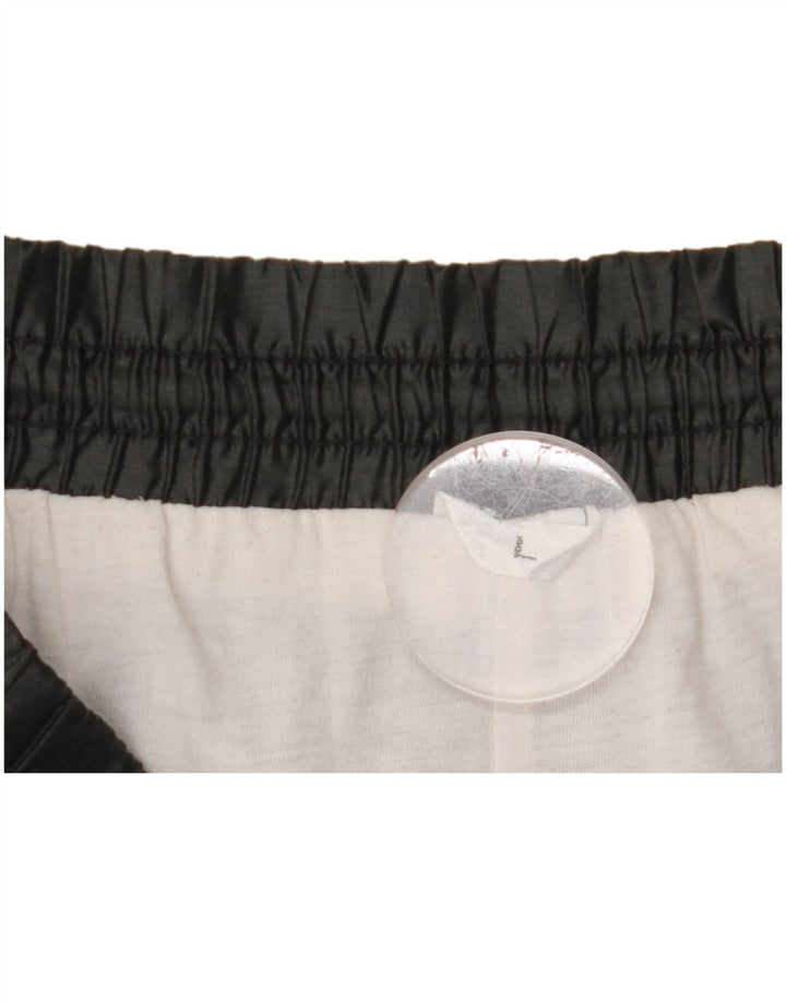 VINTAGE Pantaloni de trening pentru bărbați Pantaloni de jogging, mari, negru, color block