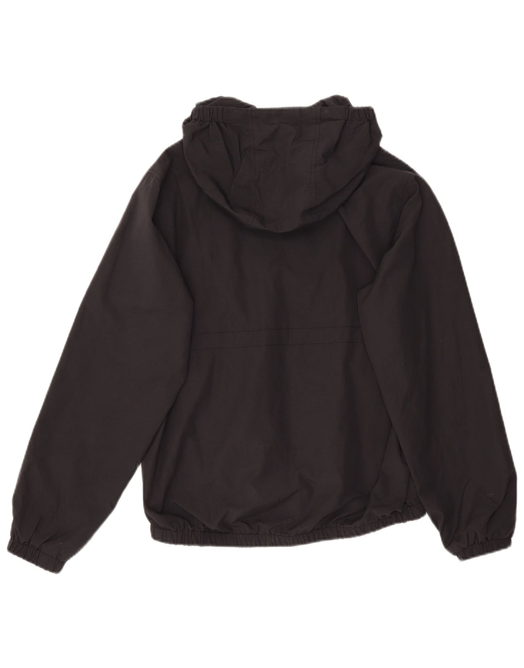 Jachetă bomber cu glugă LYLE & SCOTT pentru băieți 14-15 ani, bumbac negru