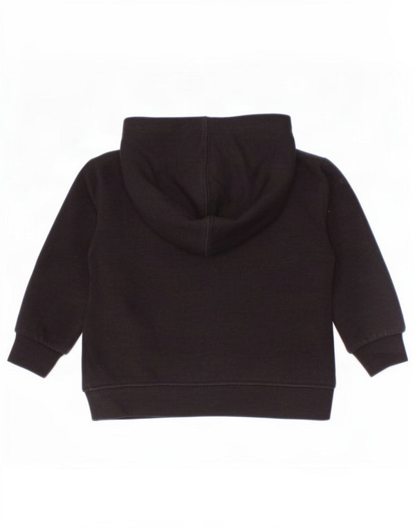 Pulover Nike pentru bebelusi cu grafica cu capota 9-12 luni, bumbac negru
