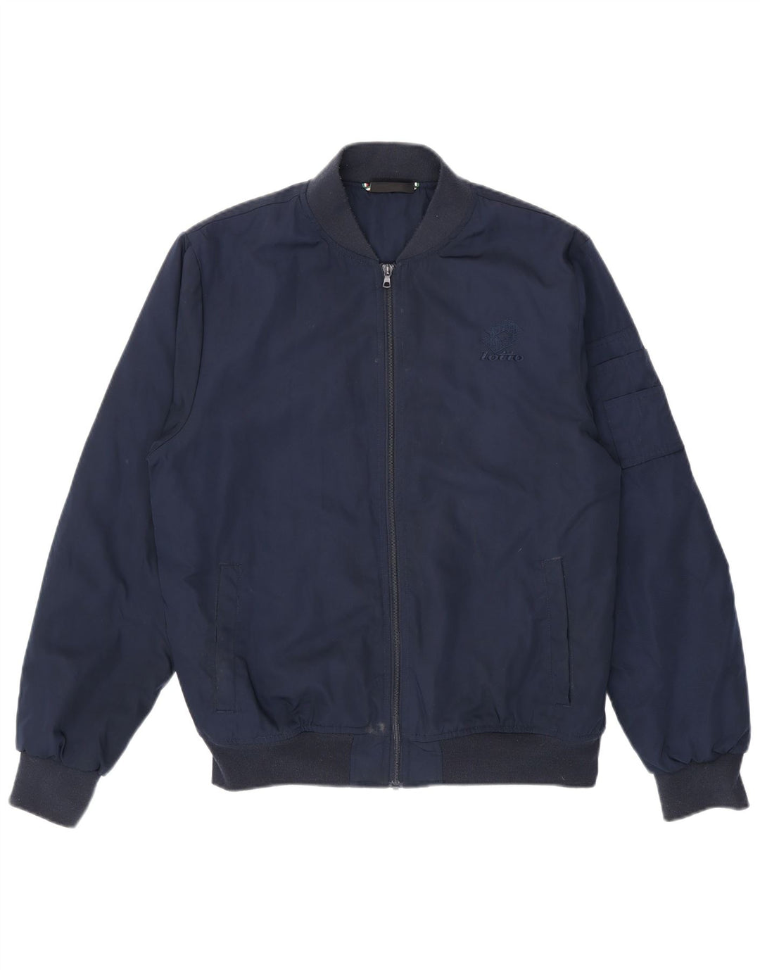 Lotto Bomber Jacket pentru bărbați UK 38 Medium Bleumarin Poliester