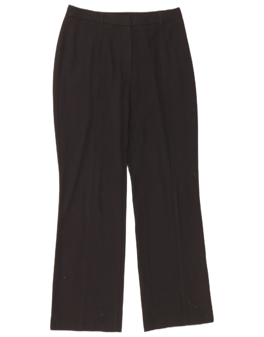 Marks & Spencer Pantaloni casual Bootcut pentru femei UK 12 Medium W30 L30 Negru