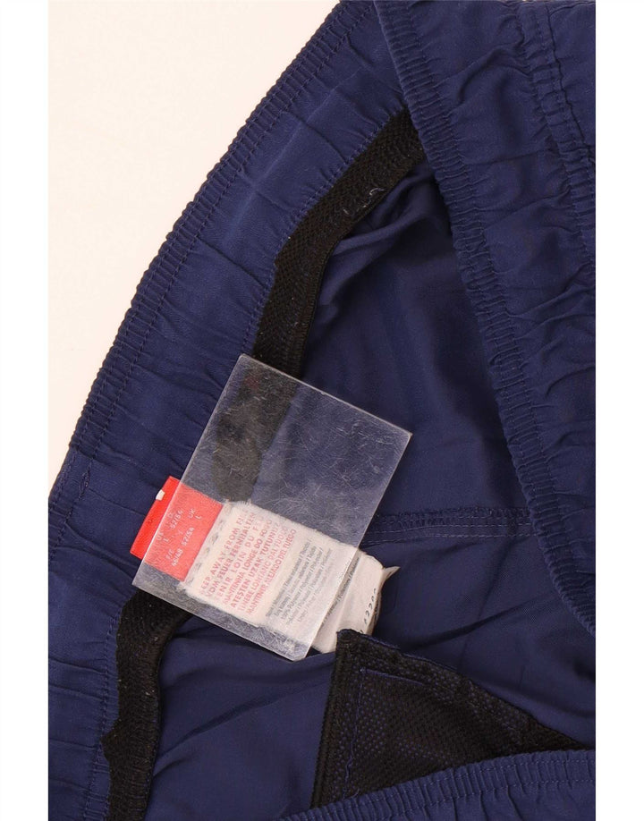 Pantaloni scurți sport grafic Puma pentru bărbați, mari, albastru, poliester
