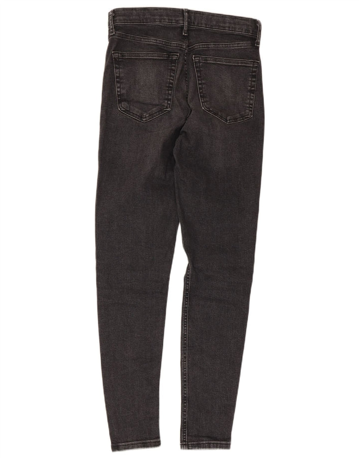 Topshop blugi Jamie skinny pentru femei W28 L27 poliester gri