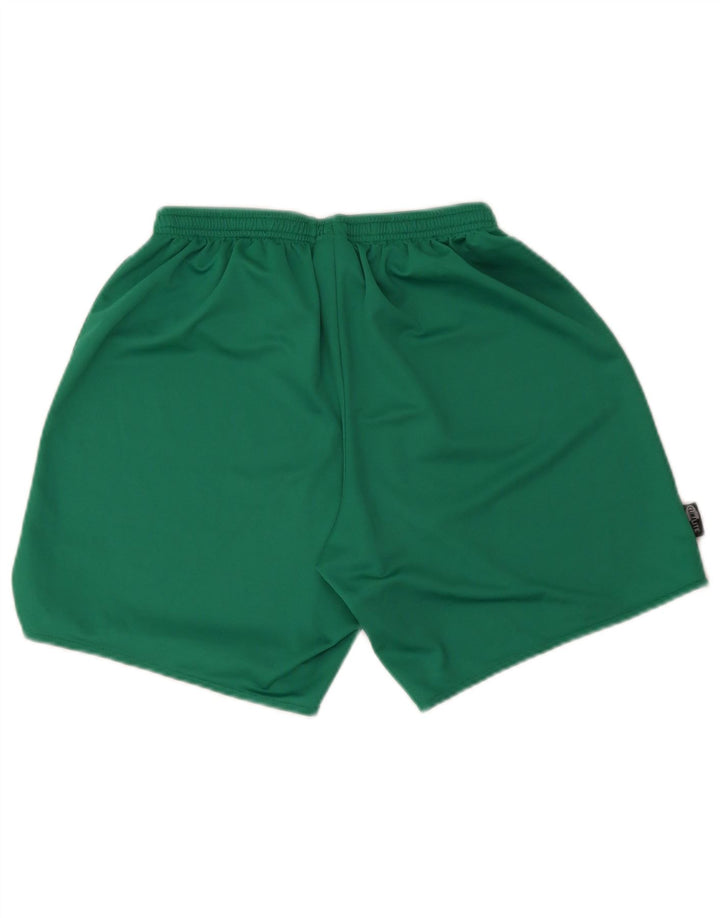 Pantaloni scurți sport pentru bărbați Adidas Climalite, poliester verde mediu