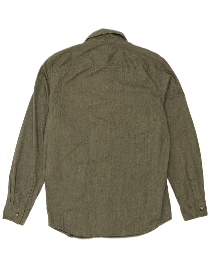 Cămașă pentru bărbați Wrangler Bumbac Kaki Mic