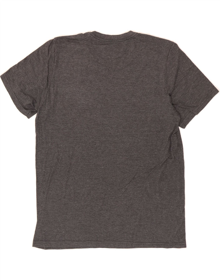 ADIDAS Mens Graphic T-Shirt Top Medium Grey Vintage Adidas and Second-Hand Adidas from Messina Hembry 