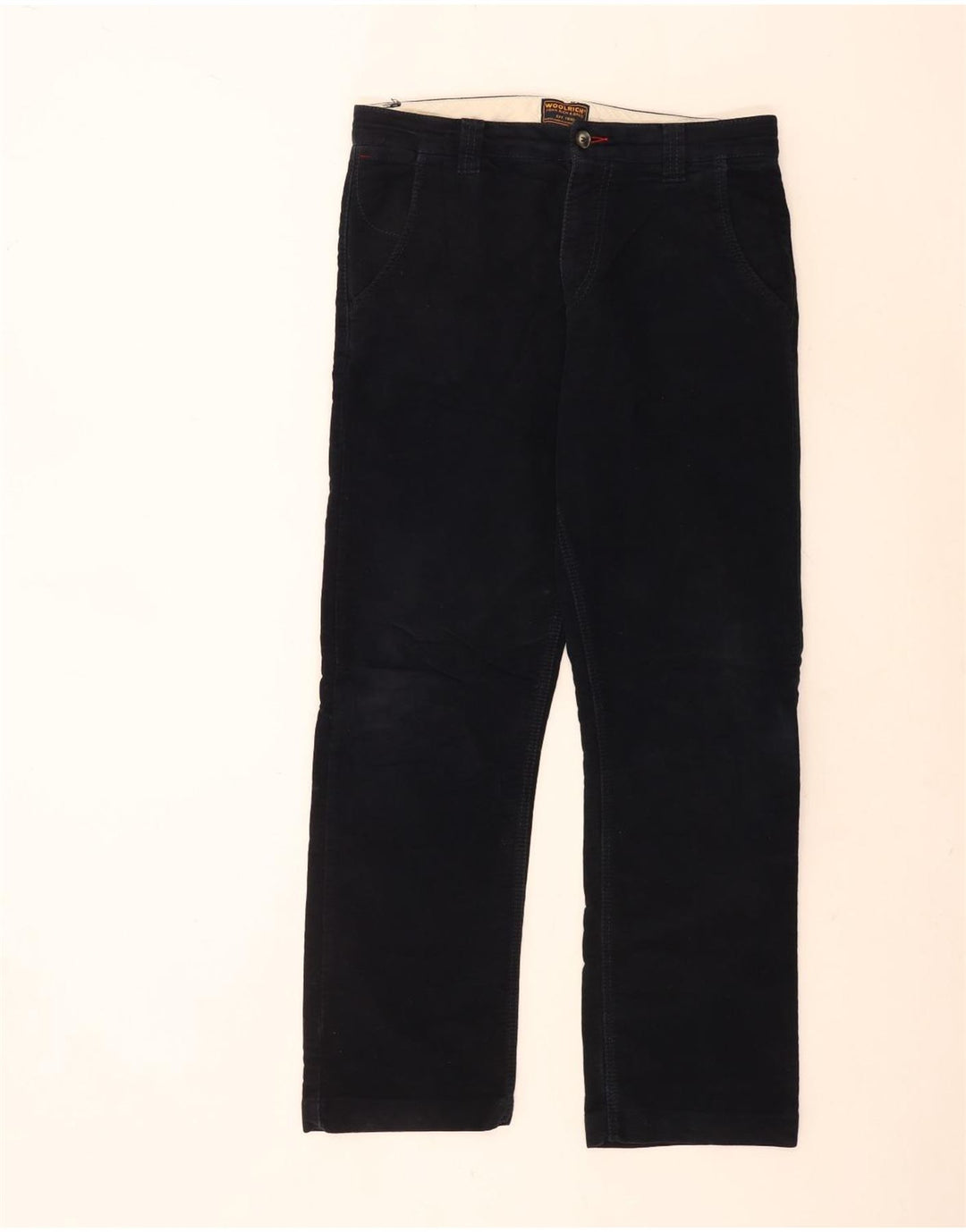 Pantaloni chino obișnuiți pentru bărbați Woolrich W32 L29 bleumarin