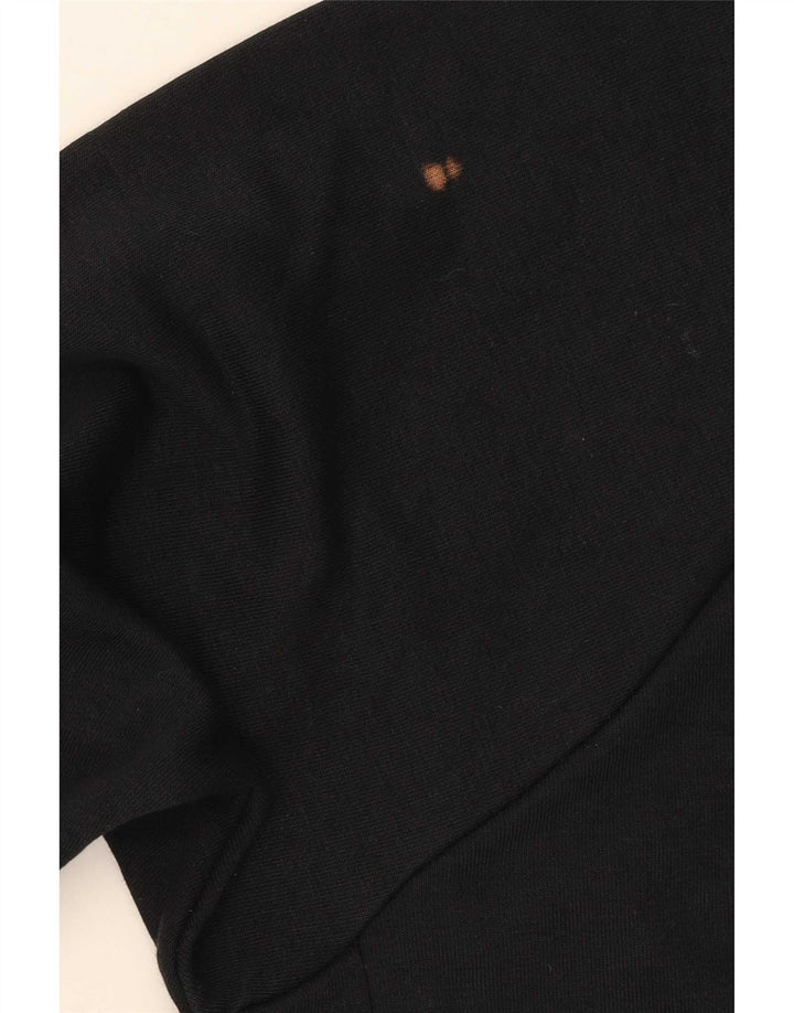 Pulover Nike Crop Graphic pentru femei UK 14 Poliester mediu negru