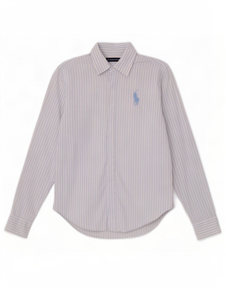 Cămașă pentru femei Ralph Lauren US 6 Medium Blue Pinstripe Bumbac
