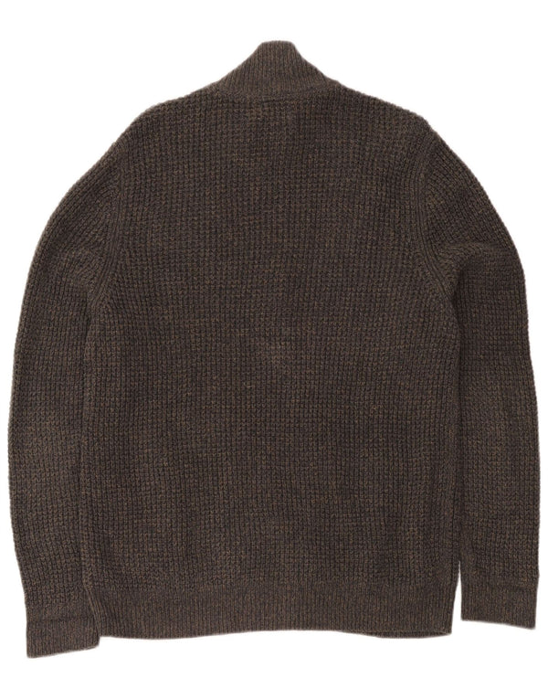 Pulover cardigan pentru bărbați L.L.Bean, bumbac gri mediu