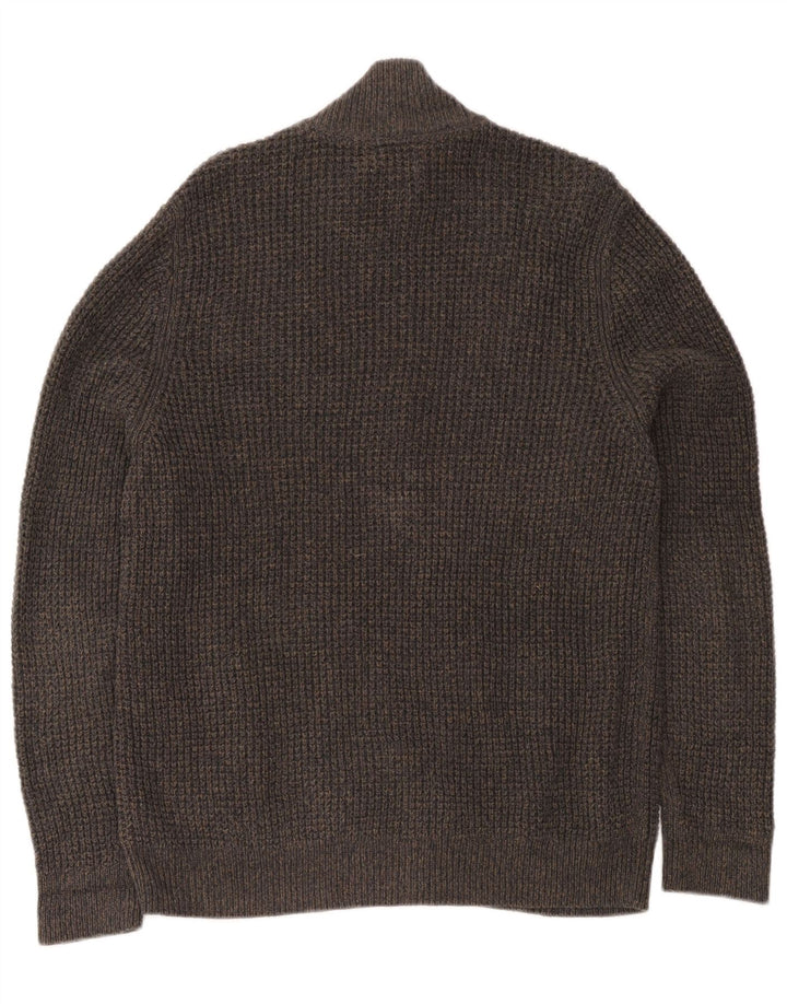 Pulover cardigan pentru bărbați L.L.Bean, bumbac gri mediu
