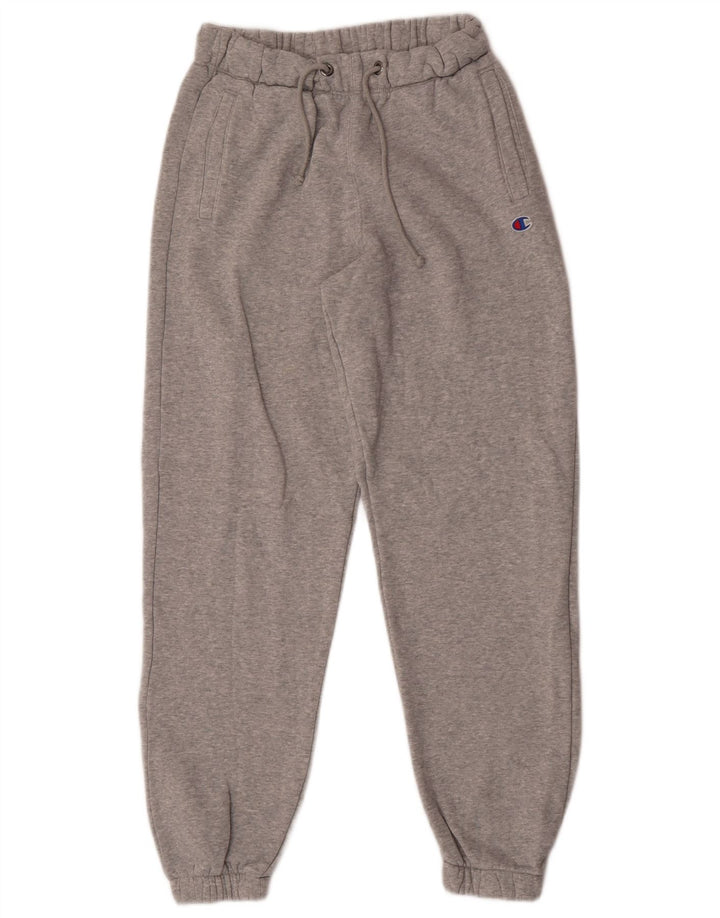 Pantaloni de trening pentru bărbați Champion Pantaloni de jogging Bumbac gri mic