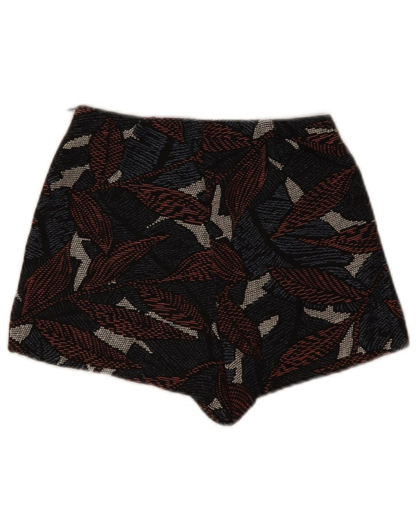 Pantaloni scurți Zara Womens Trafaluc Abstract Pattern XS W24 Multicolor
