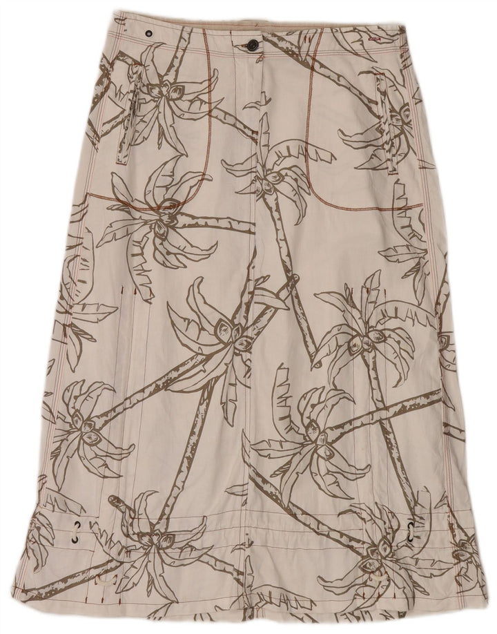 Fusta Maxi pentru Damă Murphy & Nye W30 Bumbac Floral Alb Mediu