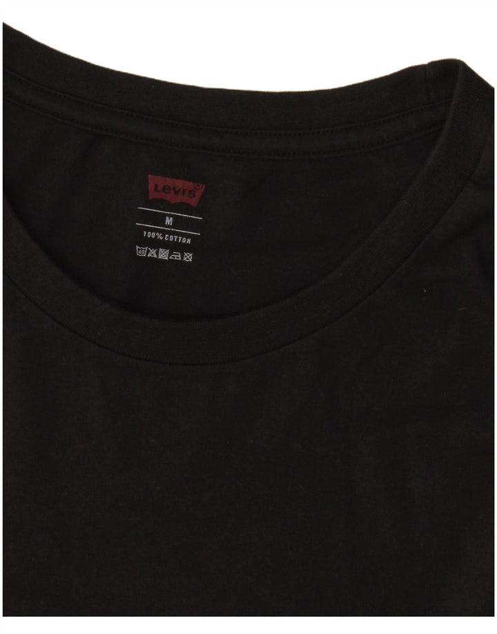 Tricou pentru bărbați Levi's Top Medium Black Bumbac