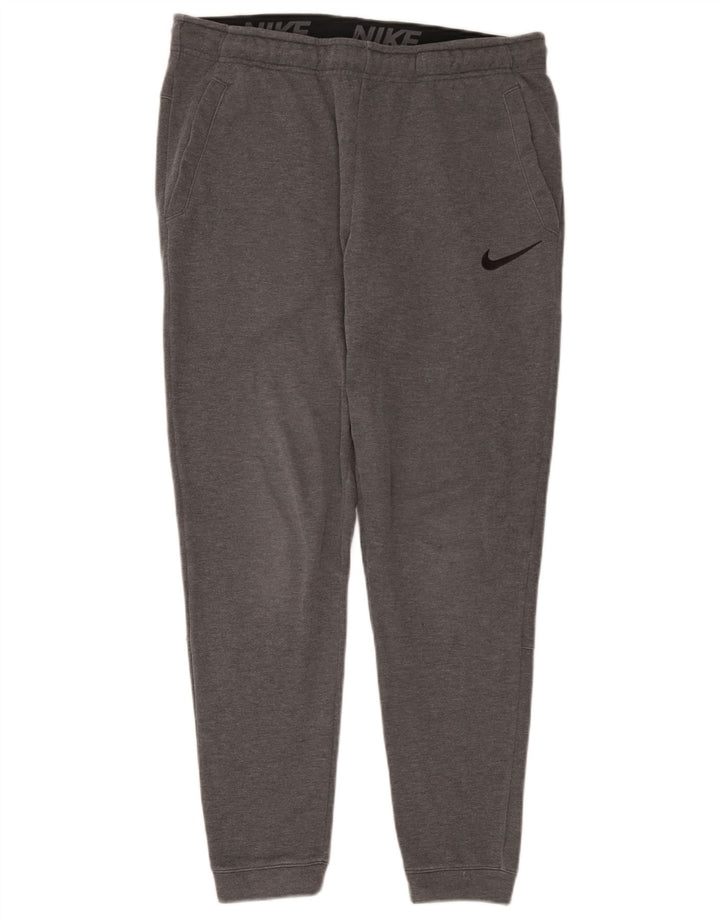 Pantaloni de trening Nike Dri Fit pentru bărbați Joggeri mari, gri, poliester