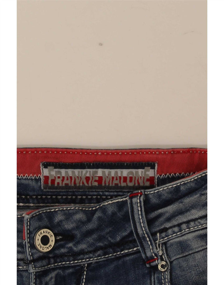 Pantaloni scurți din denim vintage pentru femei IT 44 Medium W32 Bumbac albastru