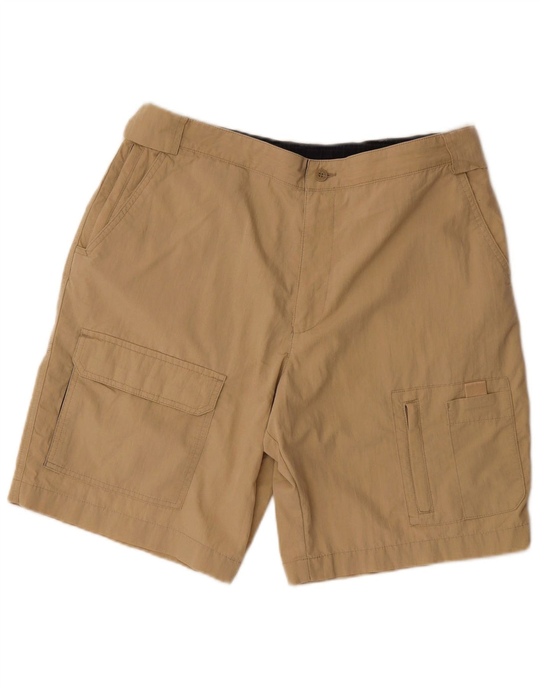 MARKS & SPENCER Pantaloni scurți cargo pentru bărbați W34, mare, bej, bumbac
