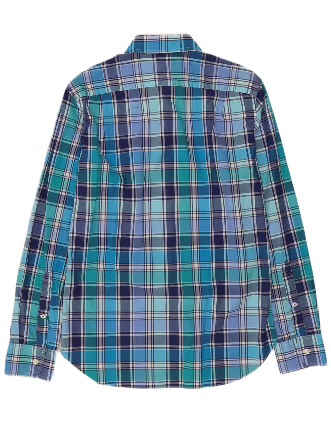 BONOBOS Cămașă Slim Fit pentru bărbați, bumbac cu carouri albastre mici