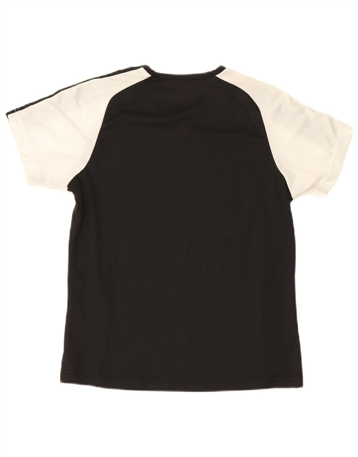 Tricou Champion pentru femei Top UK 12 Medium Black Colorblock Poliester