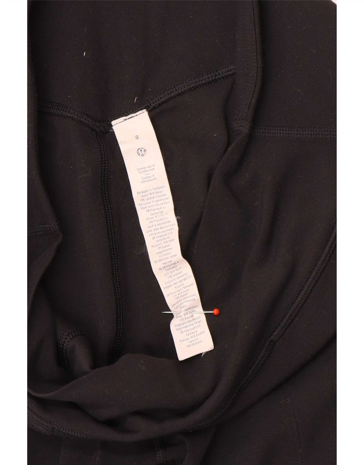 Lululemon Pantaloni de trening pentru femei Joggeri US 8 Medium Black Nylon