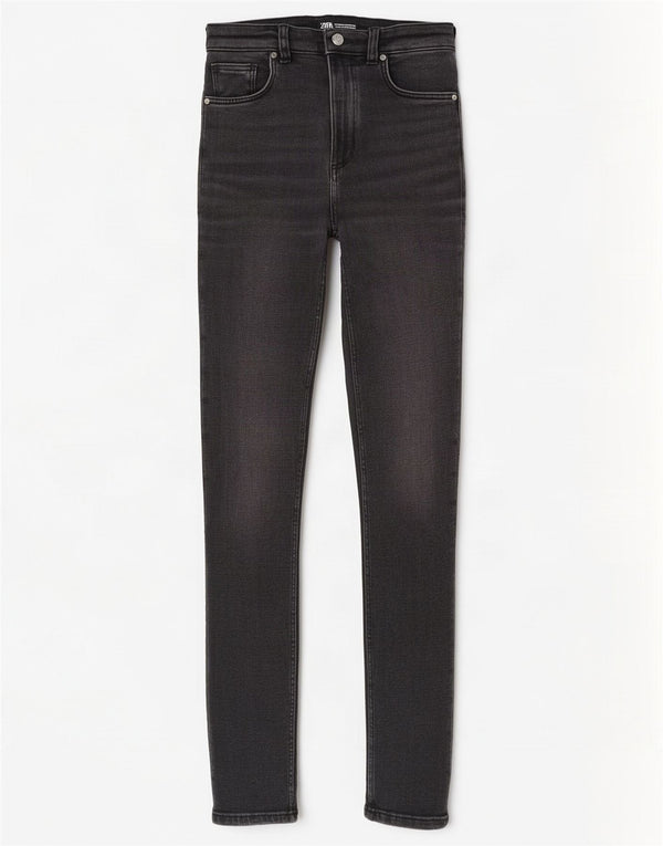 Blugi skinny dama Zara EU 36 XS W26 L27 gri