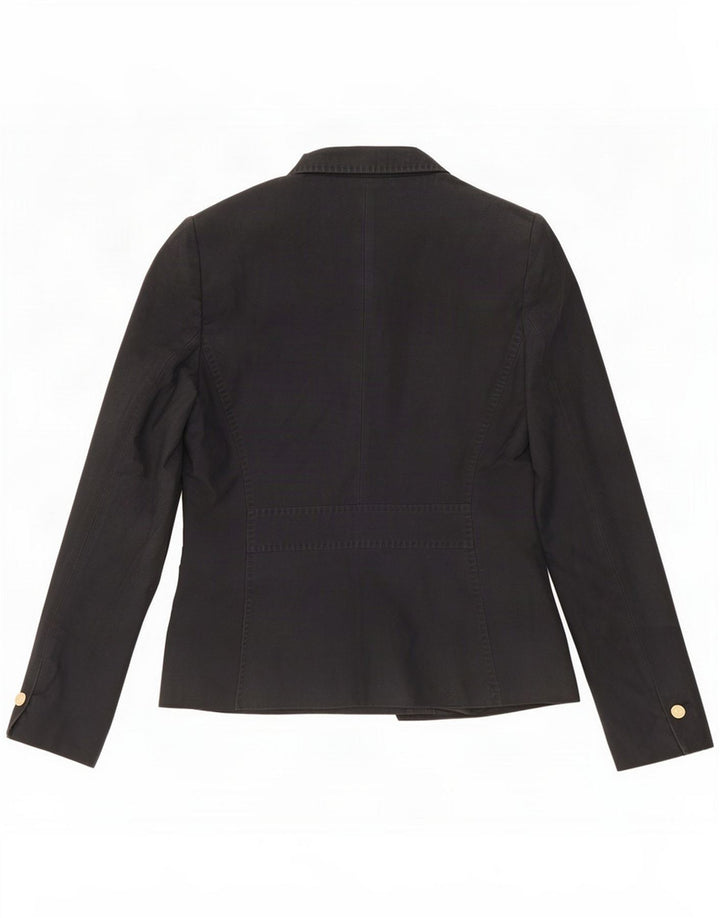 Jachetă Massimo Dutti pentru femei cu 1 nasture EU 40 Medium Bleumarin Blue