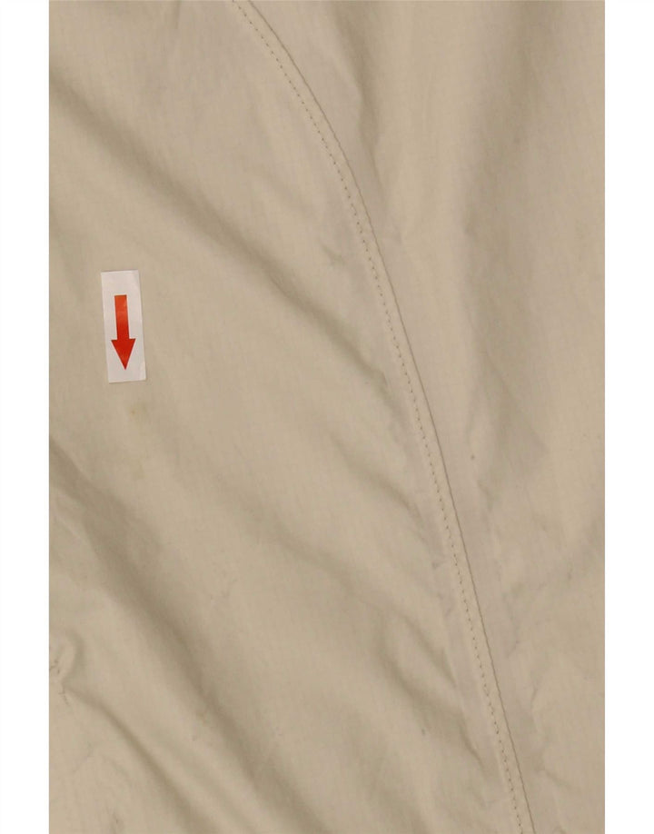 Jachetă de ploaie cu glugă The North Face pentru femei UK 14 Medium White Nylon