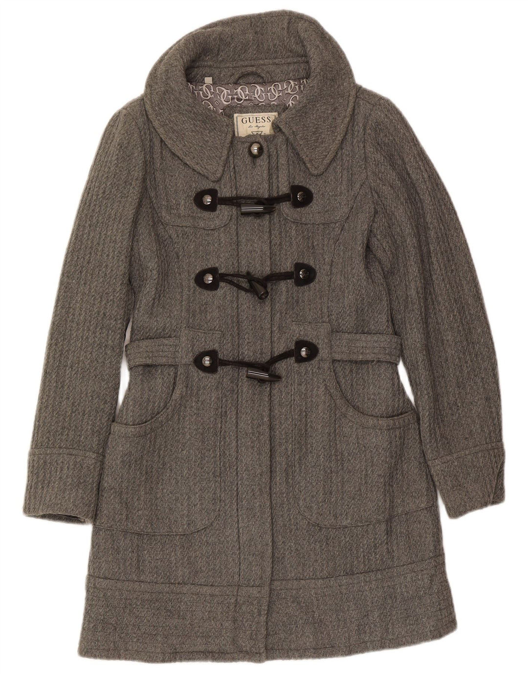 Palton pentru femei Guess UK 10, mic, gri, poliester