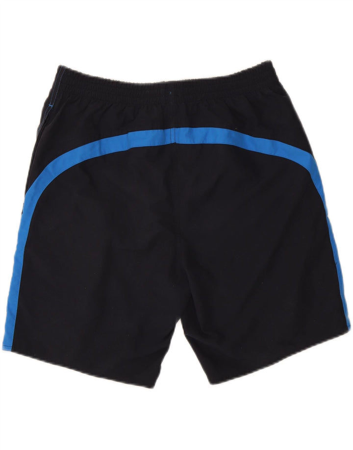 Pantaloni scurți de înot Speedo pentru bărbați, medii, albastru marin, poliester color bloc