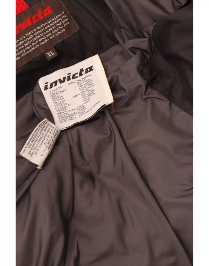 Jachetă căptușită pentru bărbați INVICTA UK 42 XL Poliamidă neagră