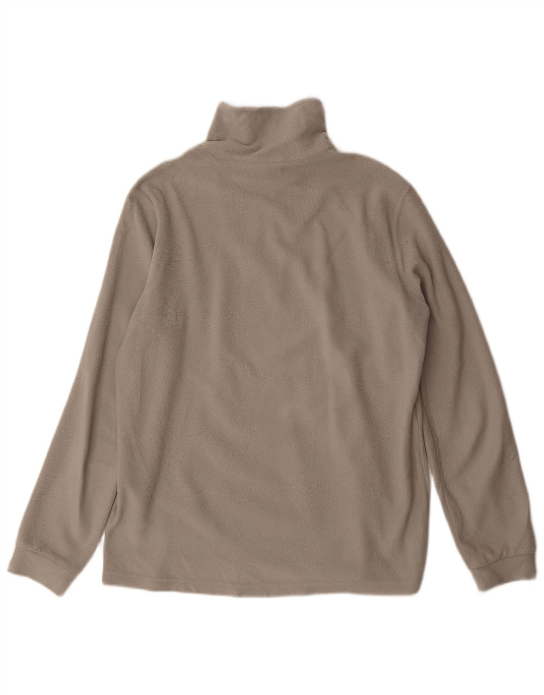 Pulover pentru bărbați Champion, cu fermoar și gât, poliester, gri mic