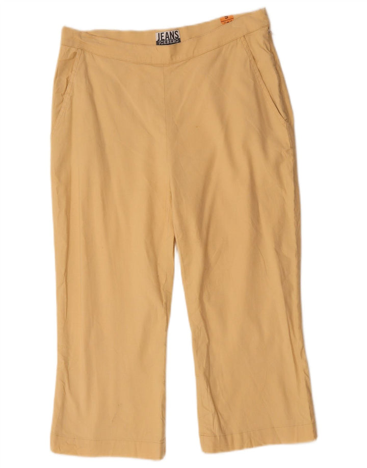 Pantaloni Capri pentru femei Iceberg IT 44 Medium W30 L19 Bej In