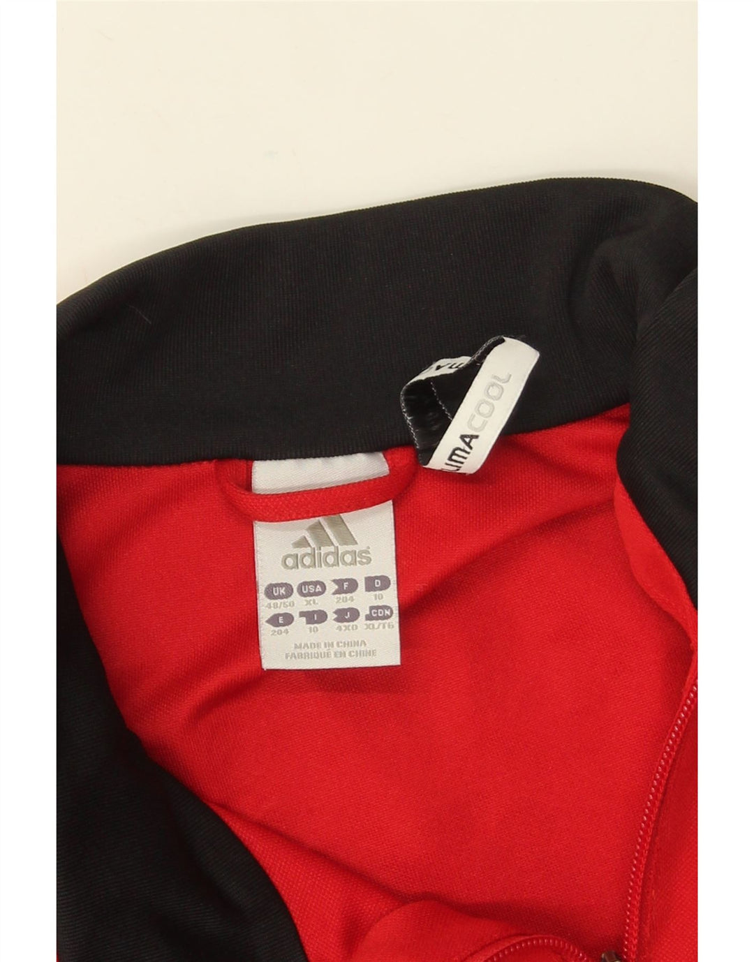 Adidas Climacool Graphic Pullover Trening Top Marea Britanie 48/50 XL Roșu