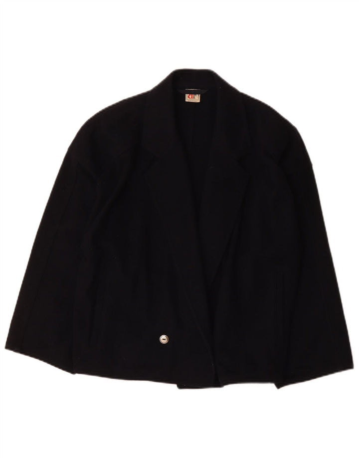 Jachetă blazer supradimensionată pentru femei Belfe & cu mâneci 3/4 IT 42 Medium Bleumarin