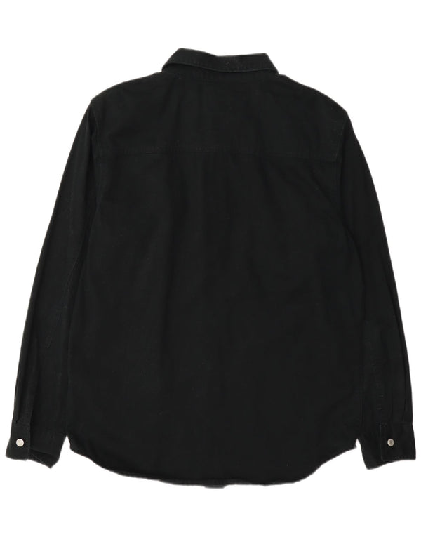 Cămașă Levi's pentru bărbați, bumbac mediu negru
