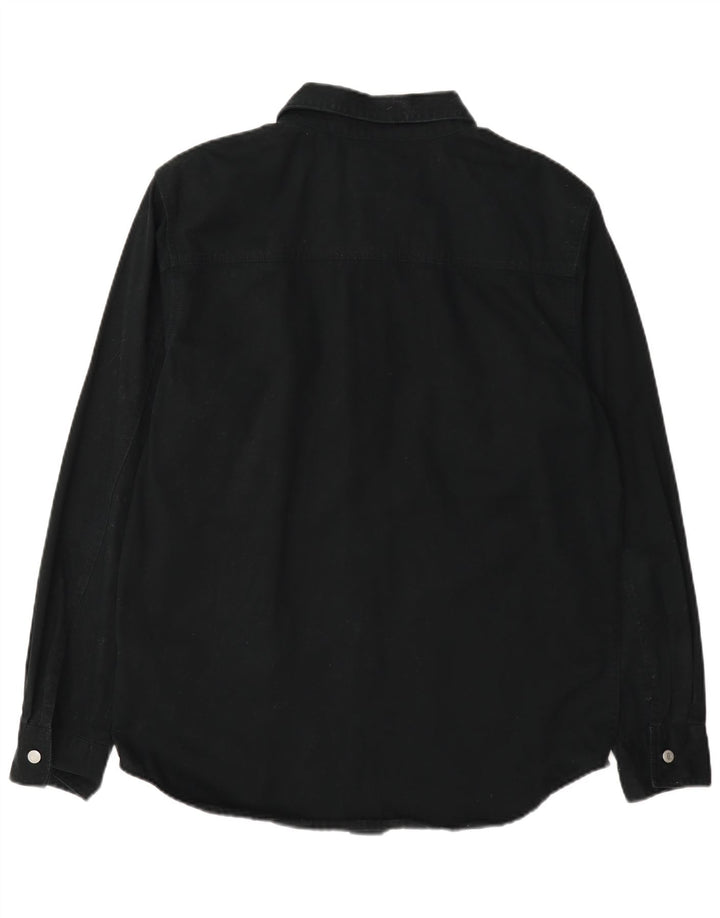 Cămașă Levi's pentru bărbați, bumbac mediu negru