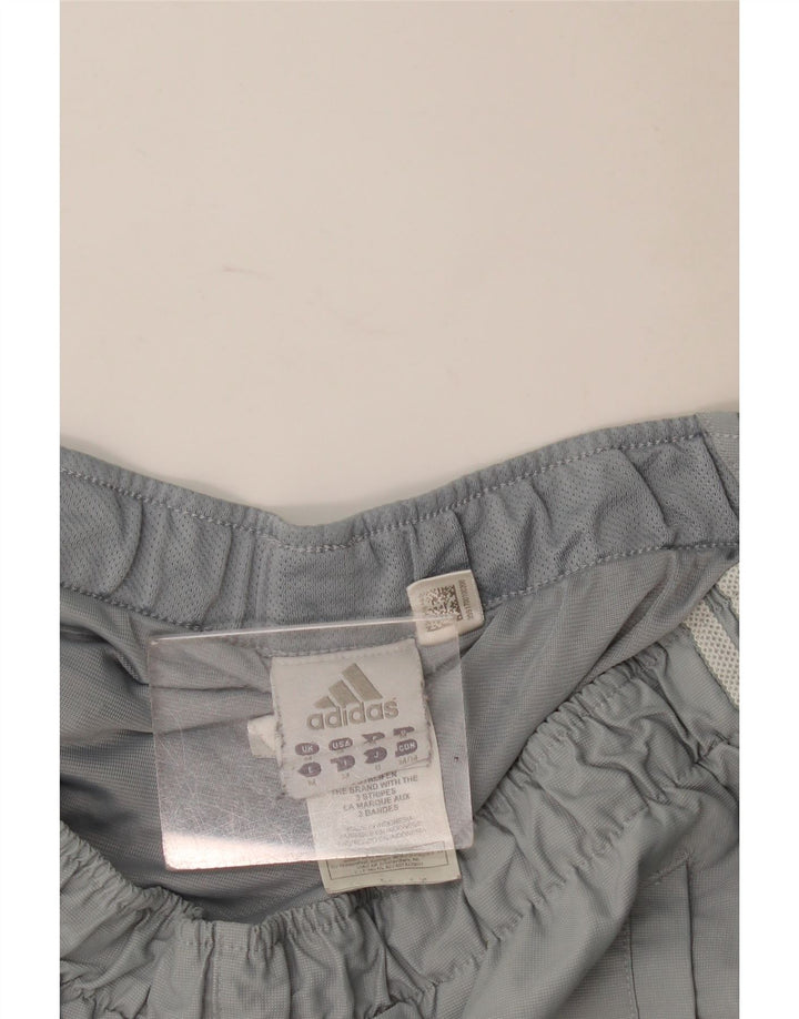 Pantaloni scurți sport pentru bărbați Adidas, gri mediu, poliester