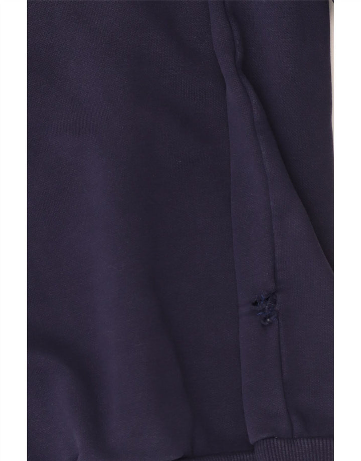 Pulover pentru bărbați Puma Graphic Hoodie Jumper mediu din bumbac bleumarin