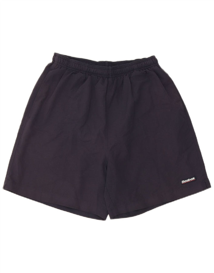 Pantaloni scurti sport Reebok pentru bărbați, albastru bleumarin mediu