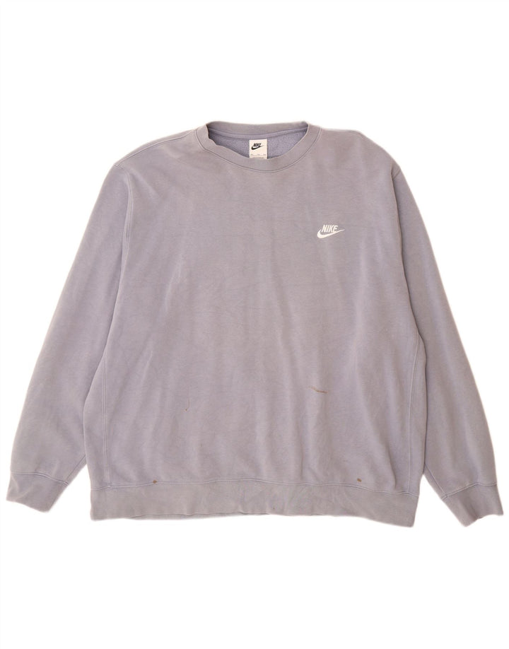 Pulover Nike pentru bărbați, 2XL, bumbac gri