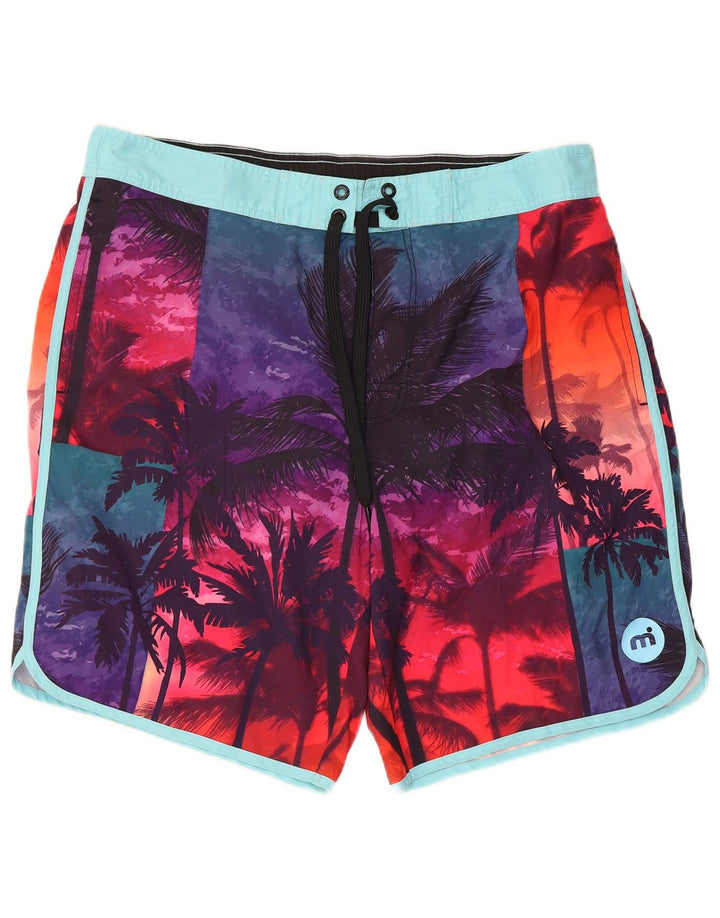 Pantaloni scurți de baie Mistral pentru bărbați 2XL, multicolori, din poliester floral, hawaian