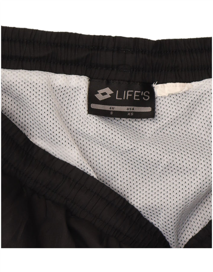 Pantaloni scurți de înot grafic pentru bărbați LOTTO XS negru