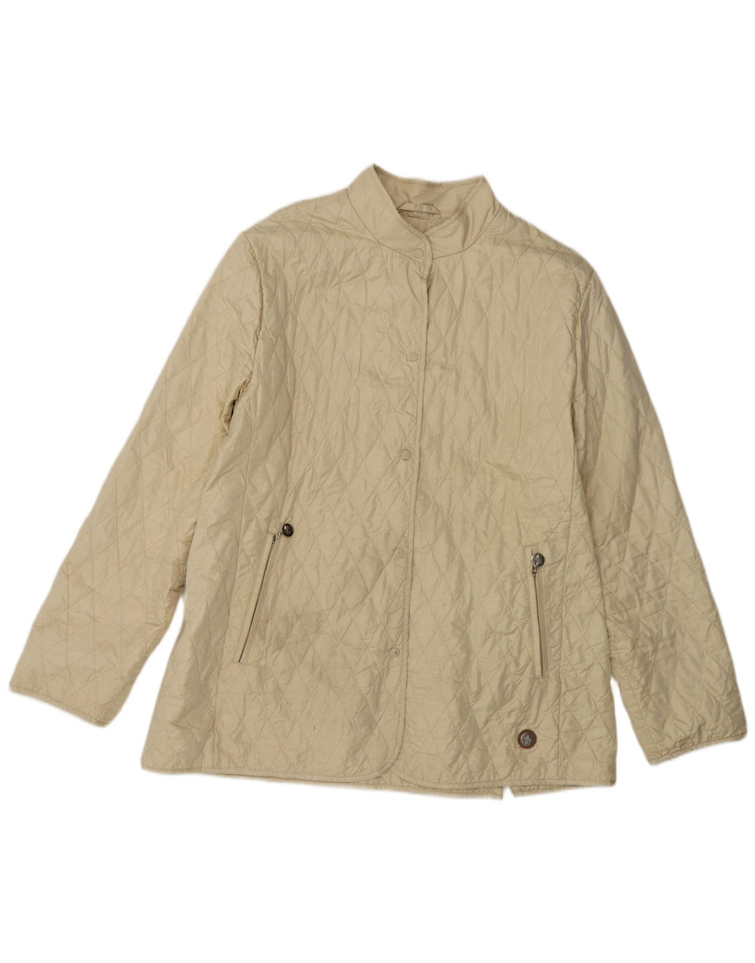 Jachetă matlasată Moncler pentru femei Mărimea 4 XL Bej