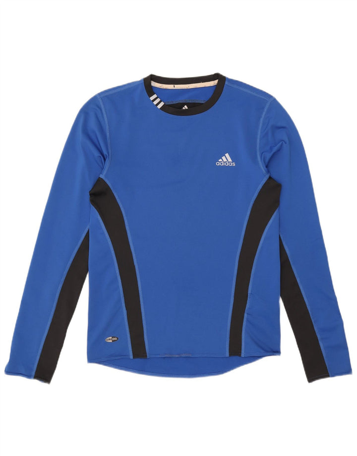 Adidas Climacool Top mânecă lungă pentru bărbați, albastru, poliester