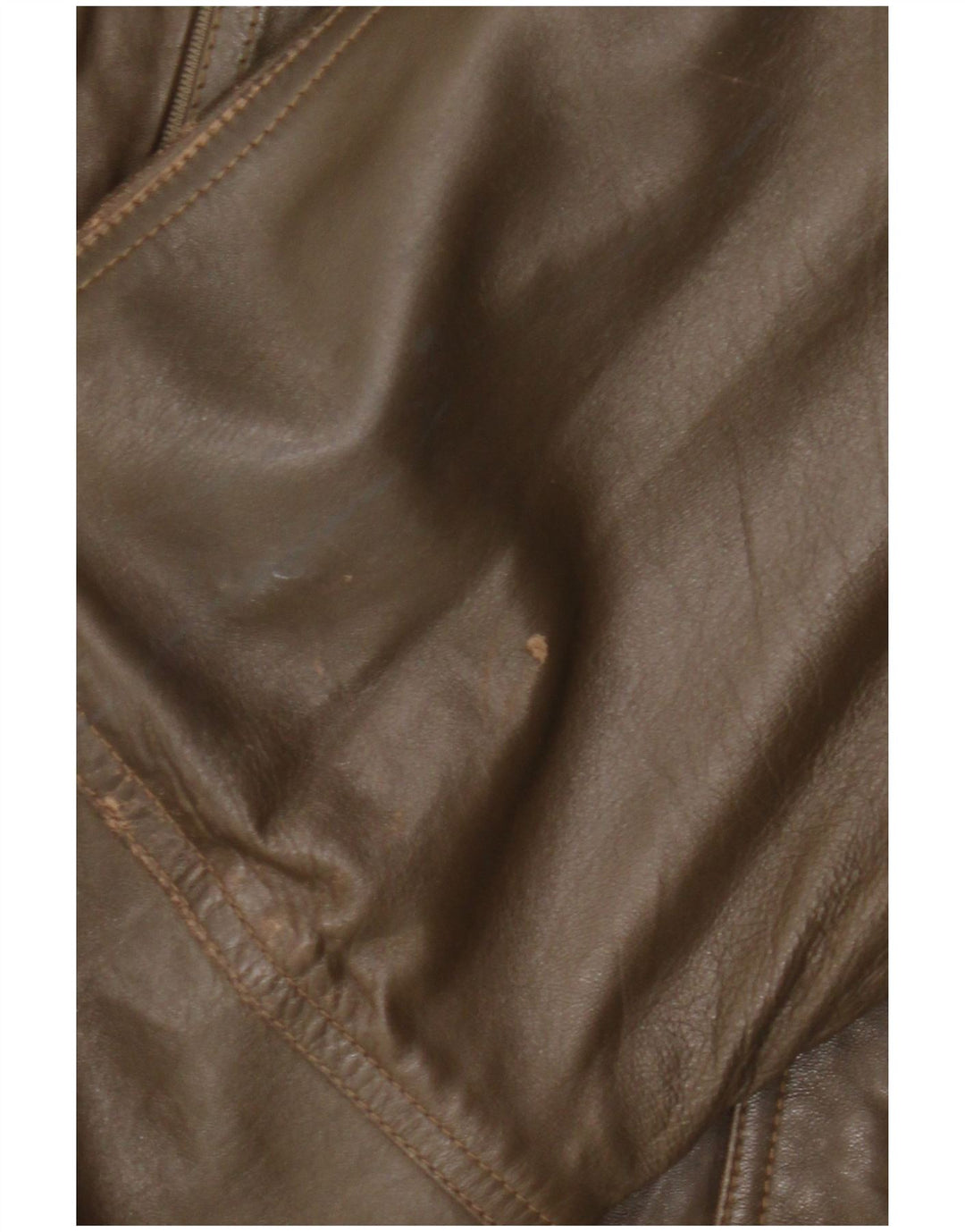 Geacă de piele vintage pentru bărbați IT 52 XL kaki