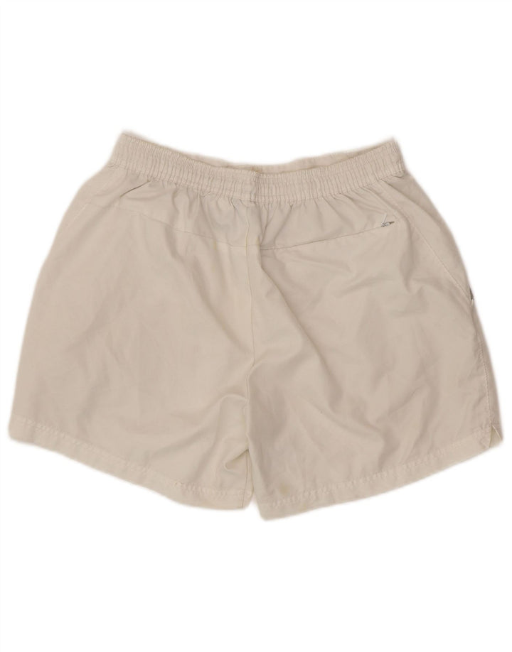 Pantaloni scurti chino NIKE pentru bărbați, mici W28, poliester alb